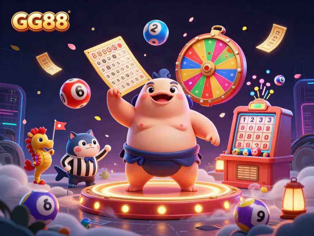 Engage with GG88's vibrant underwater casino scene showcasing dynamic game elements, promoting excitement in online gambling.